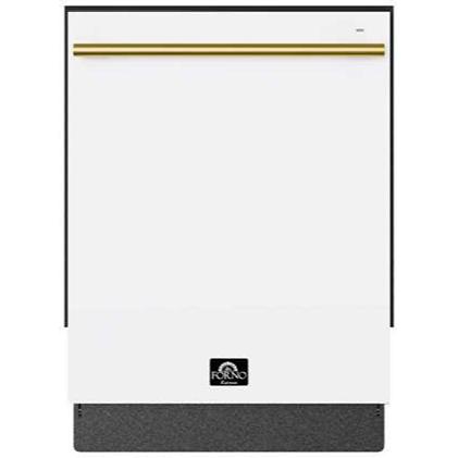 Forno 24-inch Built-in Dishwasher with Multi-Level Wash System FDWBI8035-24WHT IMAGE 1