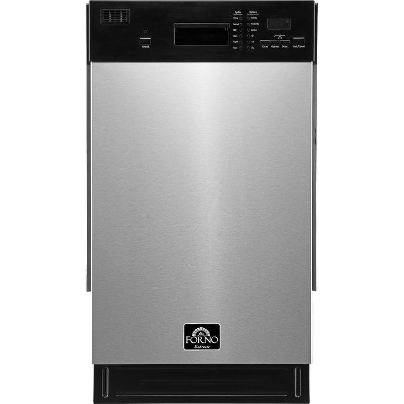 Forno 18-inch Built-in Dishwasher with Delay Start FDWBI8041-18S IMAGE 1