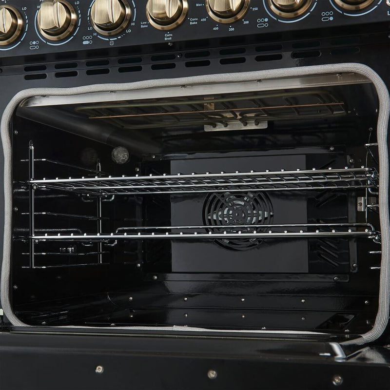 Forno 30-inch Freestanding Electric Range with True European Convection Technology FFSEL6011-30BLK IMAGE 8