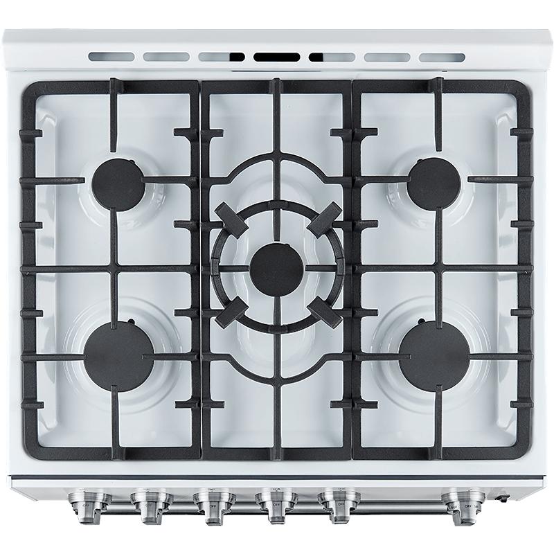 Forno 30-inch Freestanding Gas Range with Convection Technology FFSGS1116-30WHT IMAGE 8