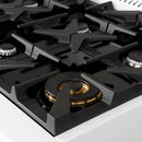 Forno 36-inch Freestanding Dual-Fuel Range with Convection Technology FFSGS6113-36WHT IMAGE 8