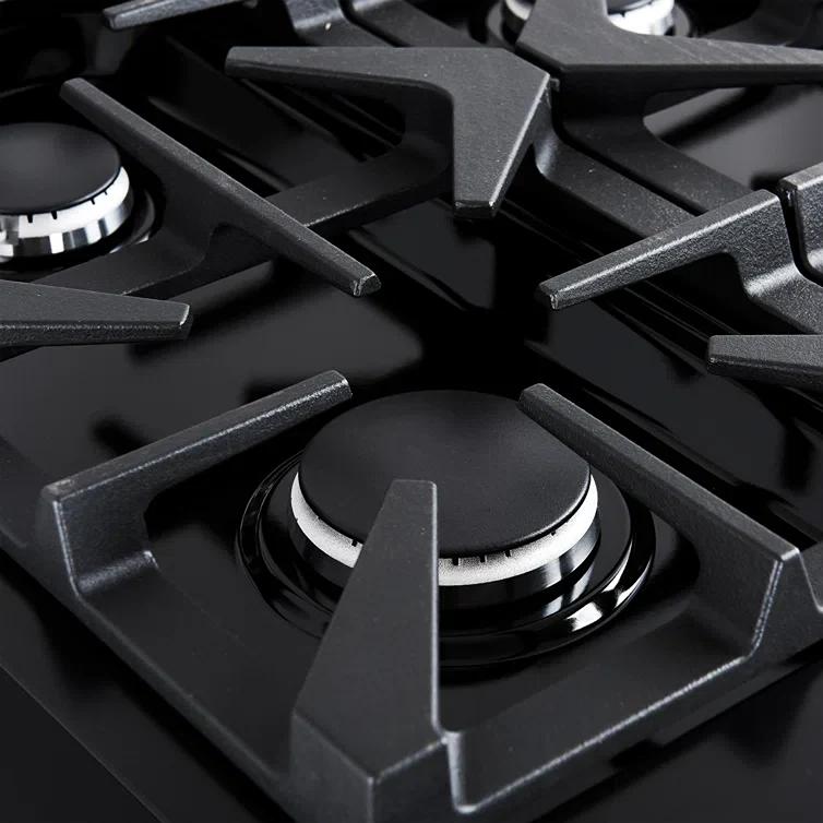 Forno 36-inch Freestanding Dual-Fuel Range with Convection Technology FFSGS6113-36BLK IMAGE 9