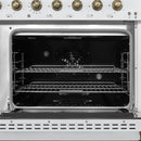 Forno 48-inch Freestanding Dual-Fuel Range with Convection Technology FFSGS6113-48WHT IMAGE 6