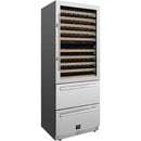 Forno Celano 21.3 cu. ft. Freestanding Beverage and Wine Cellar Combinaison FWCDR6697-30S IMAGE 3
