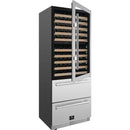 Forno Celano 21.3 cu. ft. Freestanding Beverage and Wine Cellar Combinaison FWCDR6697-30S IMAGE 4