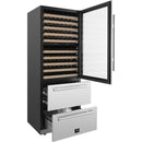 Forno Celano 21.3 cu. ft. Freestanding Beverage and Wine Cellar Combinaison FWCDR6697-30S IMAGE 5