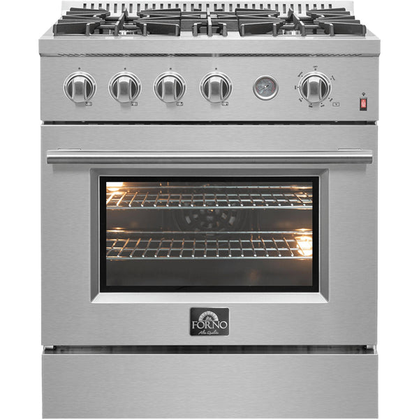 Forno 30-inch Freestanding Gas Range with Convection Technology FFSGS6277-30 IMAGE 1