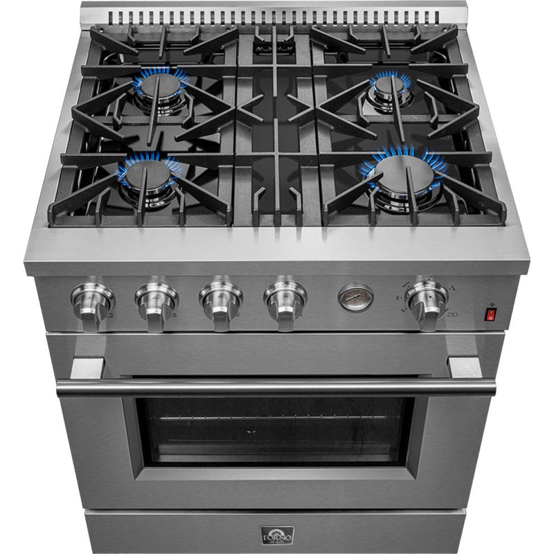 Forno 30-inch Freestanding Gas Range with Convection Technology FFSGS6277-30 IMAGE 3