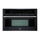 Forno 30-inch, 1.6 cu. ft. Built-in Microwave Oven with Convection Technology FMWDR3093-30BLK IMAGE 2