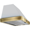 Forno 48-inch Vittorio Wall Mount Range Hood FRHWM5078-48WHT IMAGE 3