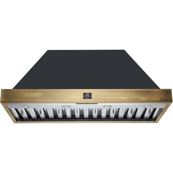 Forno 48-inch Vittorio Wall Mount Range Hood FRHWM5078-48BLK IMAGE 1