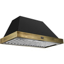 Forno 48-inch Vittorio Wall Mount Range Hood FRHWM5078-48BLK IMAGE 3