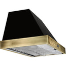 Forno 48-inch Vittorio Wall Mount Range Hood FRHWM5078-48BLK IMAGE 4
