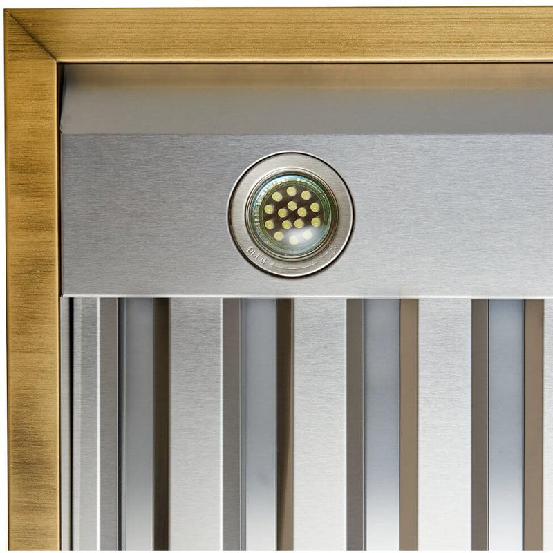 Forno 48-inch Vittorio Wall Mount Range Hood FRHWM5078-48BLK IMAGE 6