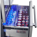 Forno Campania 17.7 cu. ft. Combination Wine Cooler and Beverage Drawers FWCDR6635-32S IMAGE 7