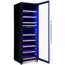 Forno 94-Bottle Avellino Wine Cooler with Dual Zone FWCDR6603-24S IMAGE 3