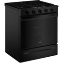 Whirlpool 30-inch Slide-In Gas Range with Wi-Fi WSGS5030SB IMAGE 4