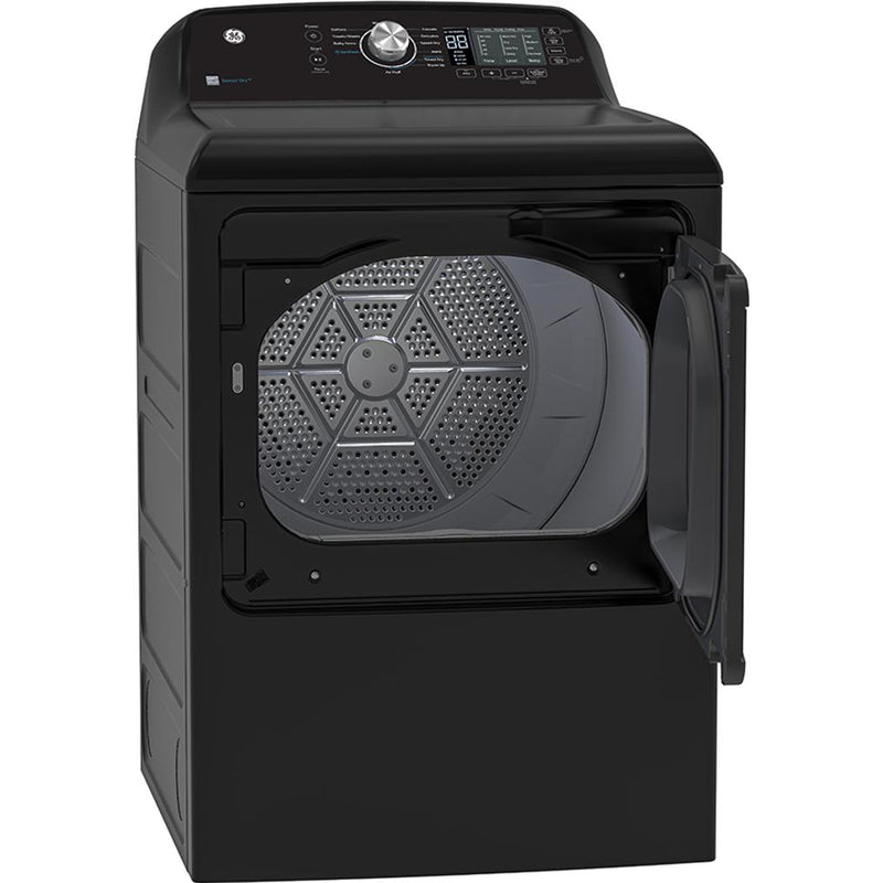 GE 7.4 cu.ft. Top Load Electric Dryer with SaniFresh Cycle GTD68EBMRDG IMAGE 2