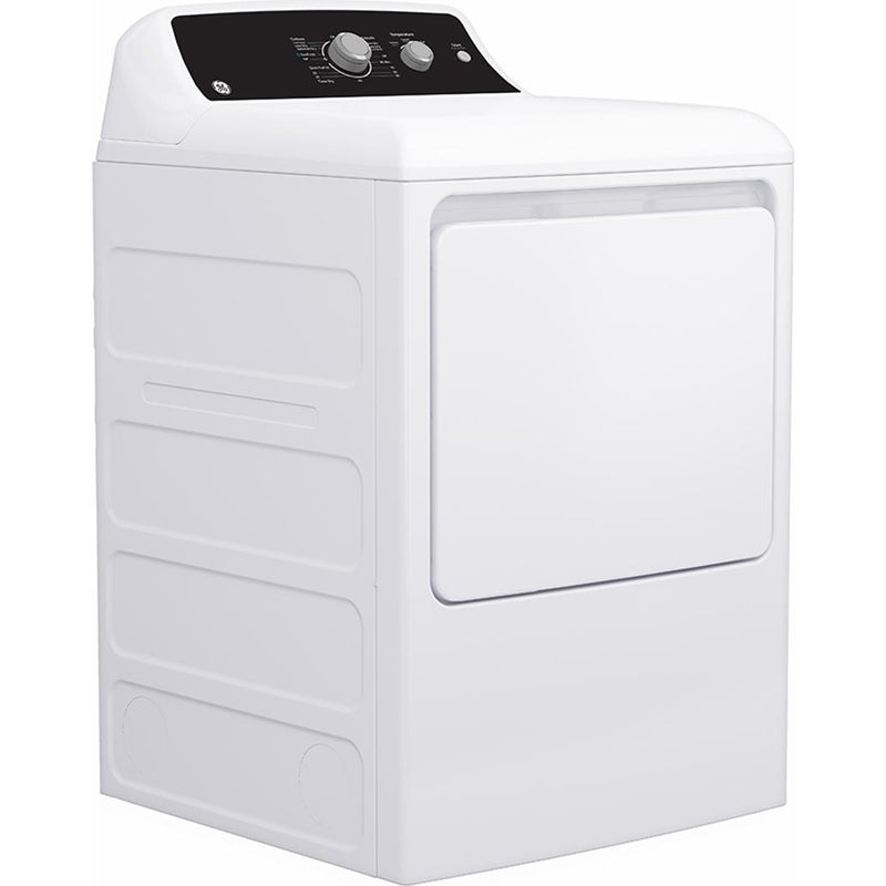 GE 6.2 cu.ft. Top Load Electric Dryer with SaniFresh Cycle GTX34EBMRWS IMAGE 2