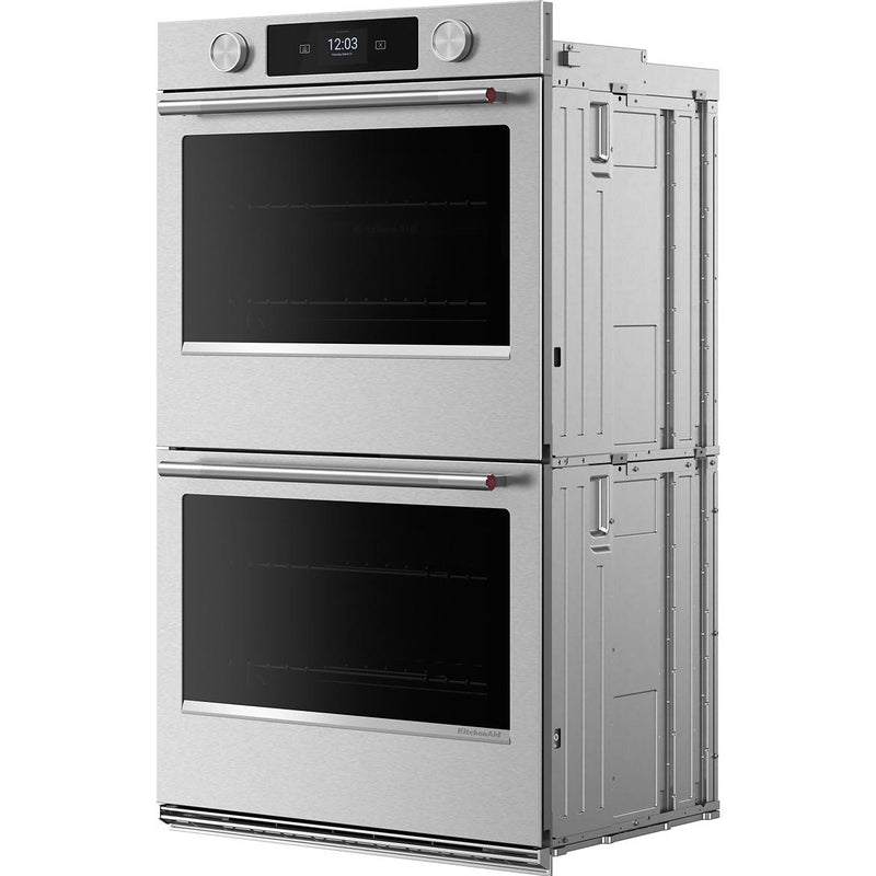  KitchenAid 27-inch Built-in Double Wall Oven with Convection Technology KOED727SPS IMAGE 3