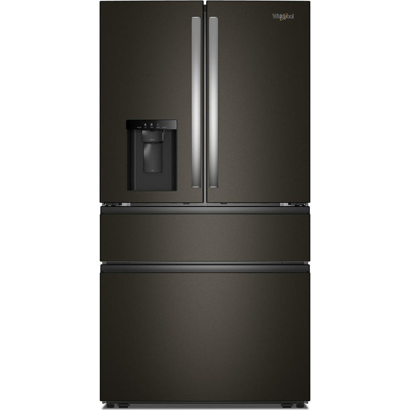  Whirlpool 36-inch French 4-Door Refrigerator with Water and Ice Dispensing System WRMF3636SV IMAGE 1