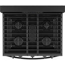  Whirlpool 30-inch Gas Range with Air Cooking Technology and Steam Clean WFGS4530SB IMAGE 7
