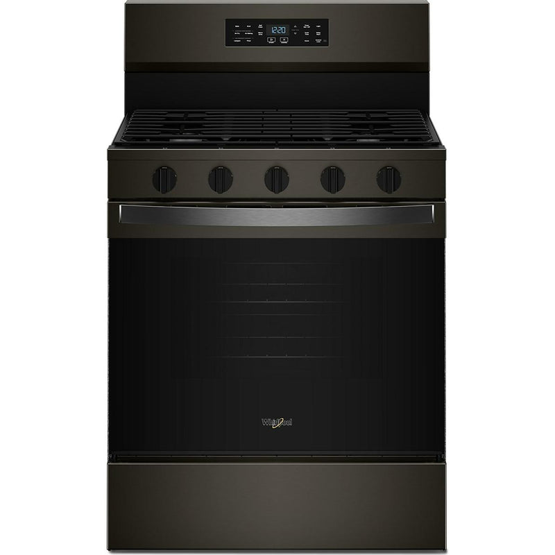  Whirlpool 30-inch Gas Range with Air Cooking Technology WFGS5730SV IMAGE 1