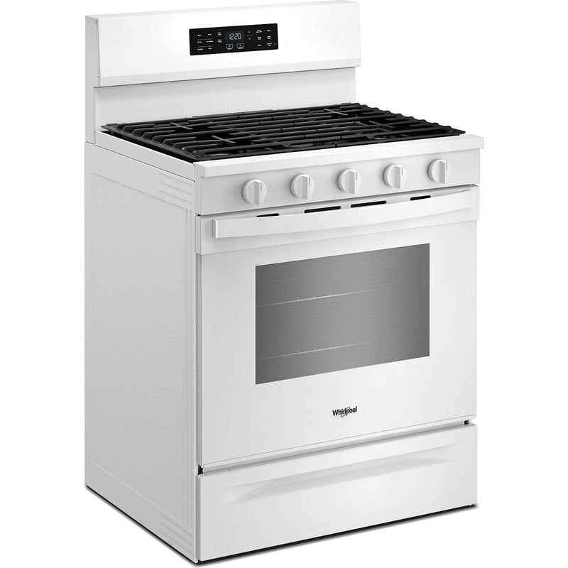  Whirlpool 30-inch Gas Range with Air Cooking Technology WFGS5730SW IMAGE 5