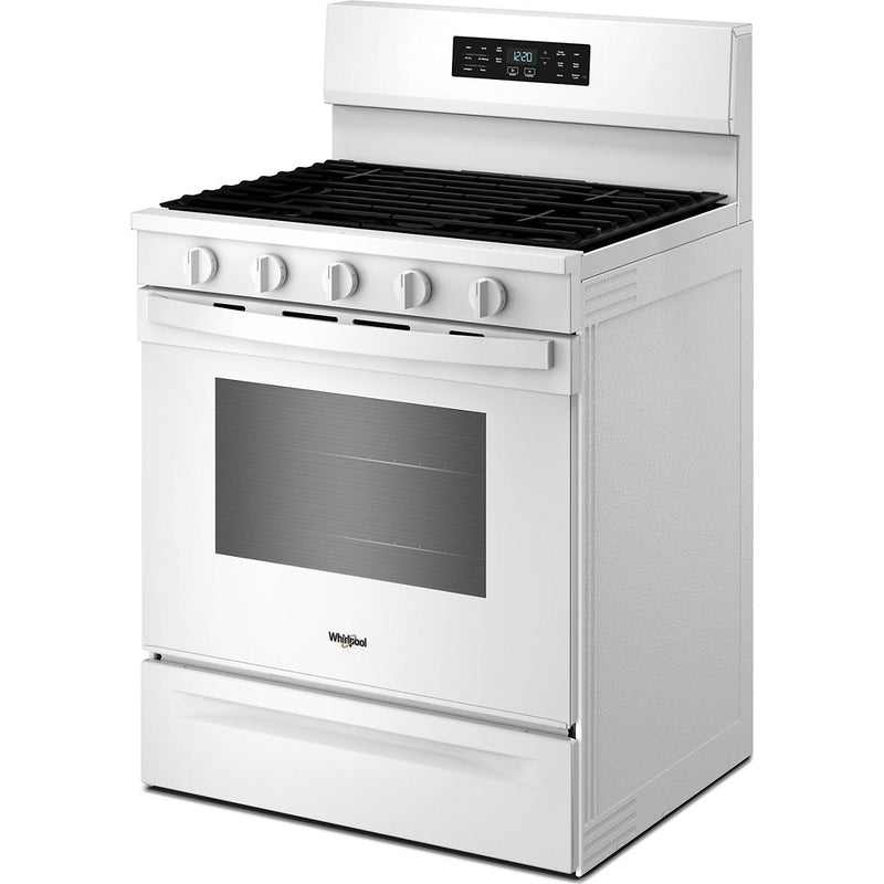  Whirlpool 30-inch Gas Range with Air Cooking Technology WFGS5730SW IMAGE 6