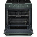  KitchenAid 30-inch Smart Slide-in Gas Range with Convection Cooking Modes and 2-in-1 Burner KSGS530SJP IMAGE 3