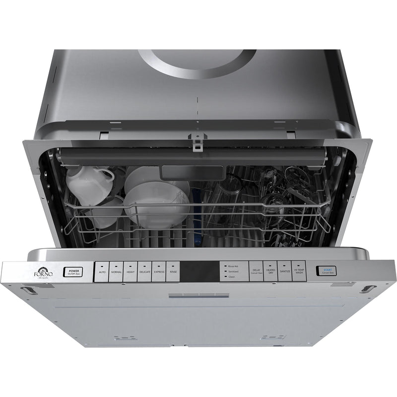  Forno 24-inch Built-in Dishwasher with Stainless Steel Tub FDWBI8011-24 IMAGE 3
