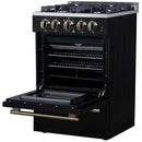  Forno Breno 24-inch Freestanding Gas Range FFSGS6290-24BLK IMAGE 11