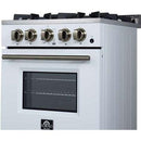  Forno Breno 24-inch Freestanding Gas Range FFSGS6290-24WHT IMAGE 10