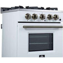  Forno Breno 24-inch Freestanding Gas Range FFSGS6290-24WHT IMAGE 5