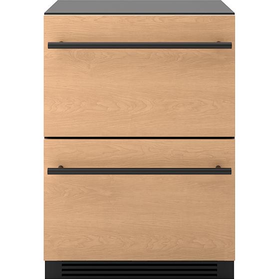  Zephyr 24-inch, 3.9 cu. ft. Built-in Refrigerator Freezer Drawers PRRFD24C2AP IMAGE 2