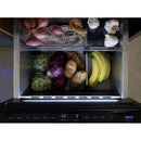  Zephyr 24-inch, 3.9 cu. ft. Built-in Refrigerator Freezer Drawers PRRFD24C2AP IMAGE 7