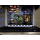  Zephyr 24-inch, 3.9 cu. ft. Built-in Refrigerator Freezer Drawers PRRFD24C2AS IMAGE 7