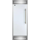  Forno 30-inch 13.6 cu. ft Built-in Convertible Refrigerator/Freezer with Decorative Grill Trim FFFFD1722-32LMG-WHT IMAGE 1