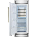  Forno 30-inch 13.6 cu. ft Built-in Convertible Refrigerator/Freezer with Decorative Grill Trim FFFFD1722-32LMG-WHT IMAGE 2