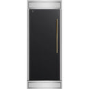  Forno 30-inch 13.6 cu. ft Built-in Convertible Refrigerator/Freezer with Decorative Grill Trim FFFFD1722-32LMG-BLK IMAGE 1