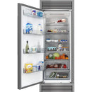  Forno 30-inch 13.6 cu. ft Built-in Convertible Refrigerator/Freezer with Decorative Grill Trim FFFFD1722-32LSG IMAGE 2