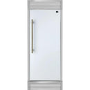  Forno 30-inch 13.6 cu. ft Built-in Convertible Refrigerator/Freezer with Decorative Grill Trim FFFFD1722-32RSG-WHT IMAGE 1