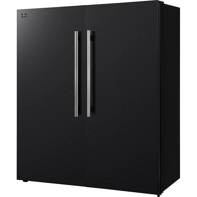  Forno 2-28-inch, 27.2 cu. ft. Built-in Convertible Refrigerator/Freezer with Decorative Trim FFFFD1722-60MG-BLK IMAGE 6