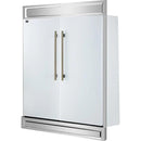  Forno 2-28-inch, 27.2 cu. ft. Built-in Convertible Refrigerator/Freezer with Decorative Trim FFFFD1722-60MG-WHT IMAGE 4